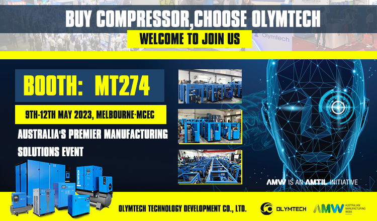 Your One-Stop Solution for Screw Air Compressors at AMW 2023 in Melbourne!